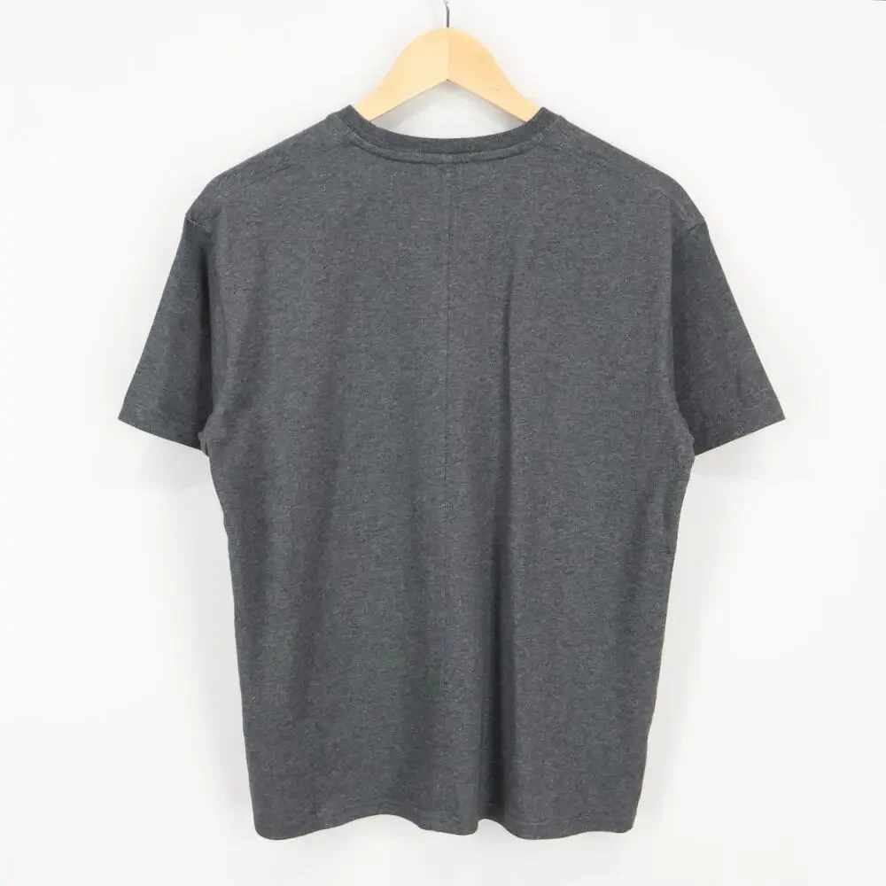 NWT Madewell 100% Cotton Relaxed Oversized Tee Heather Basalt Grey Size XS - Picture 5 of 10